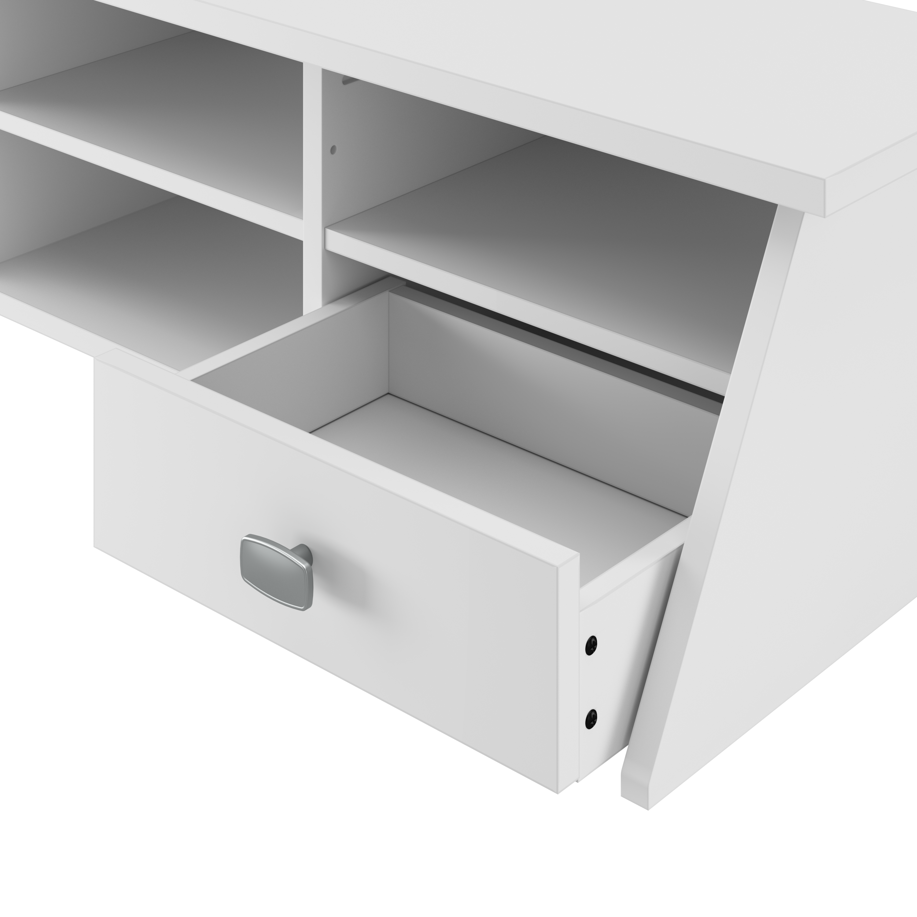 Shop Bush Furniture Broadview Desktop Organizer 07 BDH154WH-03 #color_pure white