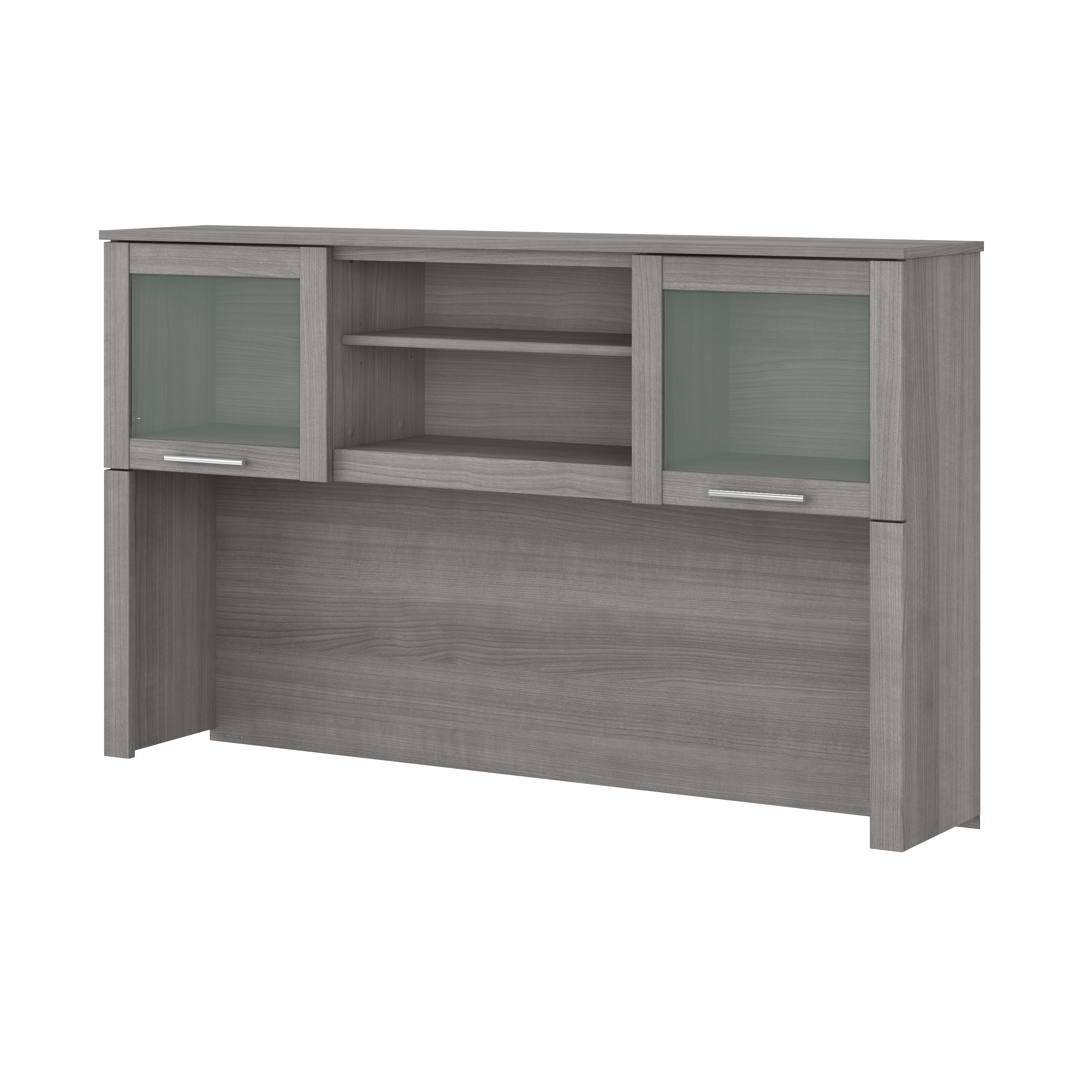 Shop Bush Furniture Somerset 60W Desk Hutch 02 WC81231 #color_platinum gray