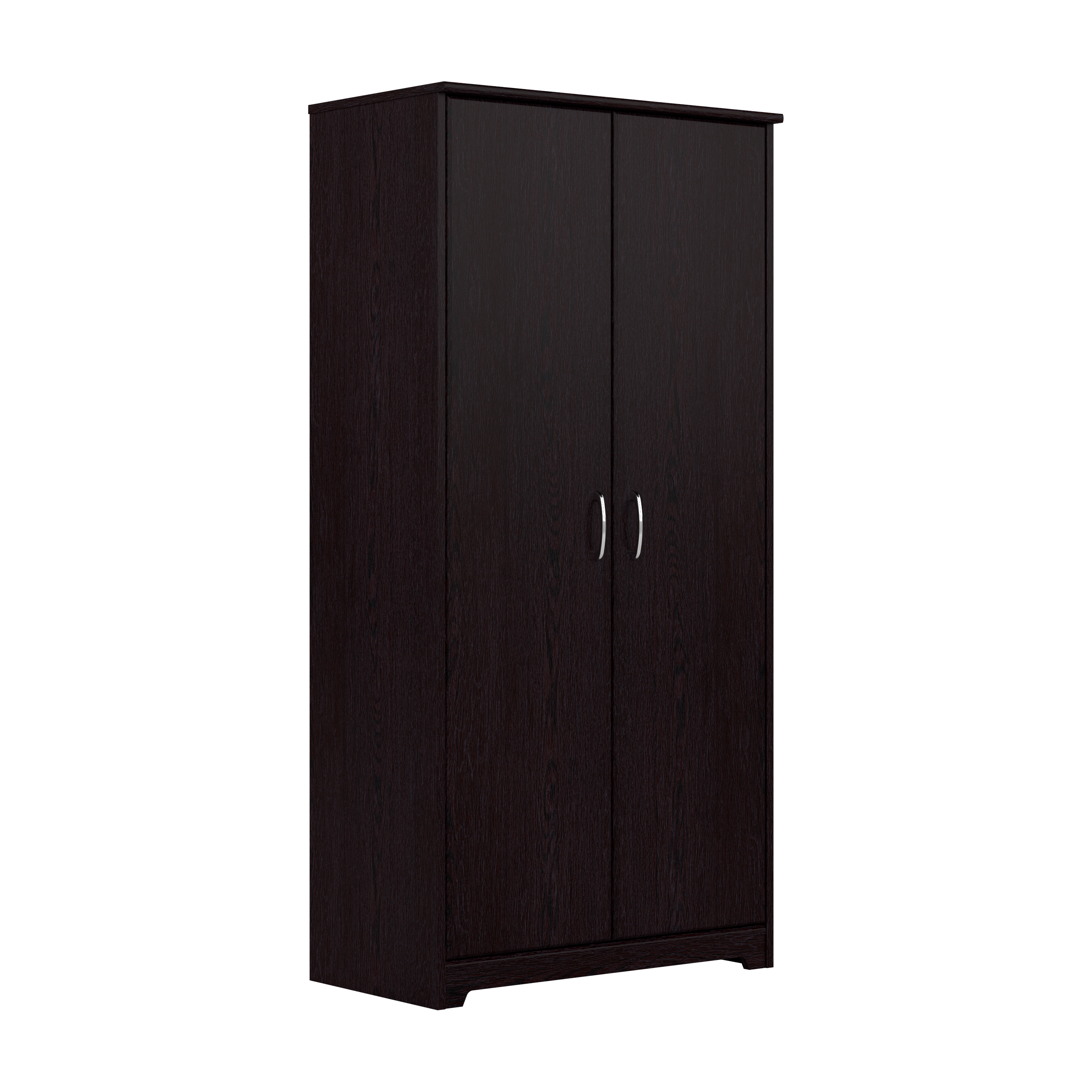 Shop Bush Furniture Cabot Tall Storage Cabinet with Doors 02 WC31899 #color_espresso oak