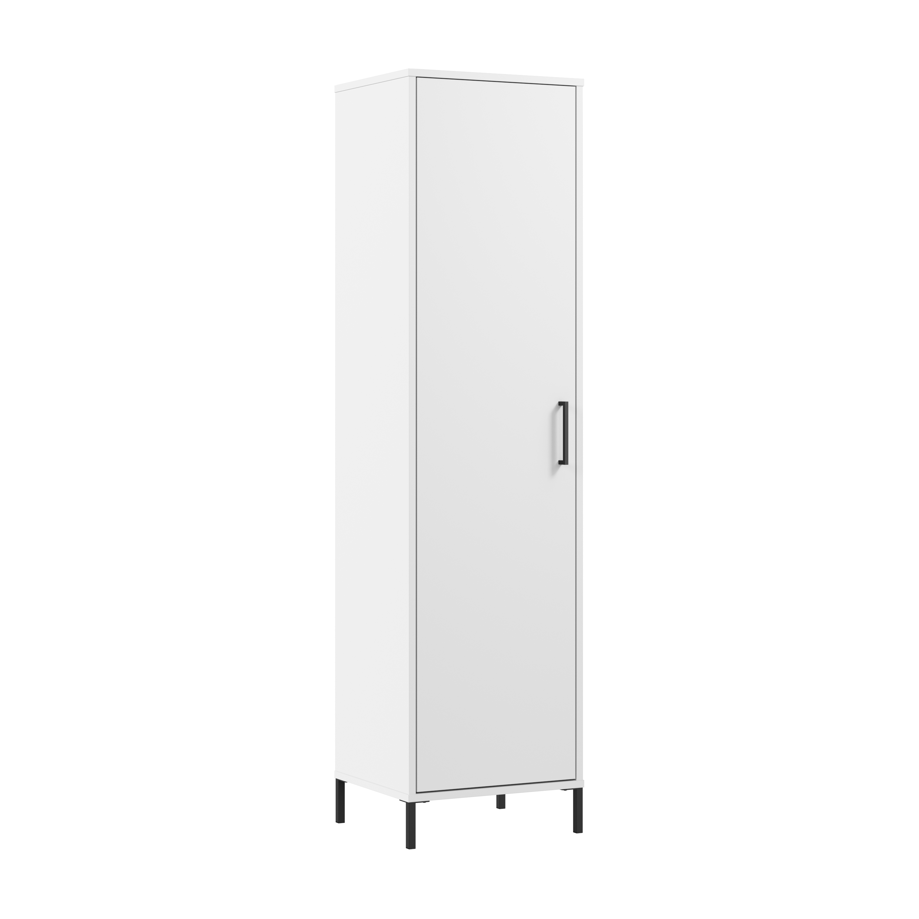 Shop Bush Furniture Essence Narrow Kitchen Pantry Cabinet 02 ESS117WH-Z #color_white