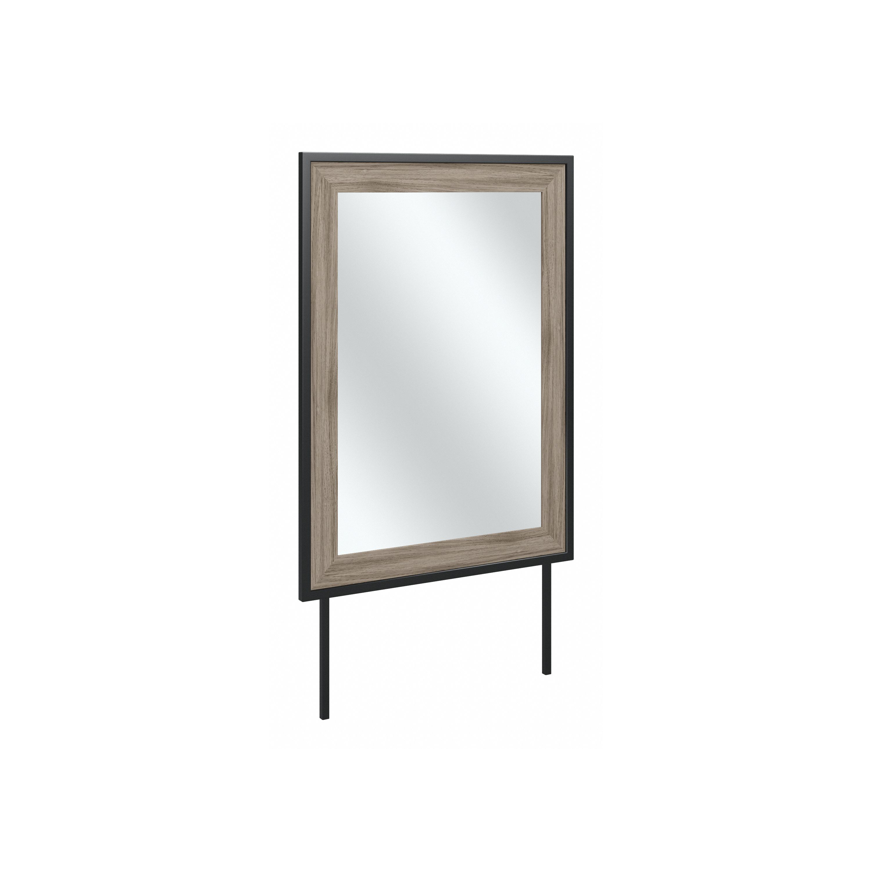 Shop Bush Furniture Atria Bedroom Mirror 02 ARA130MH #color_modern hickory