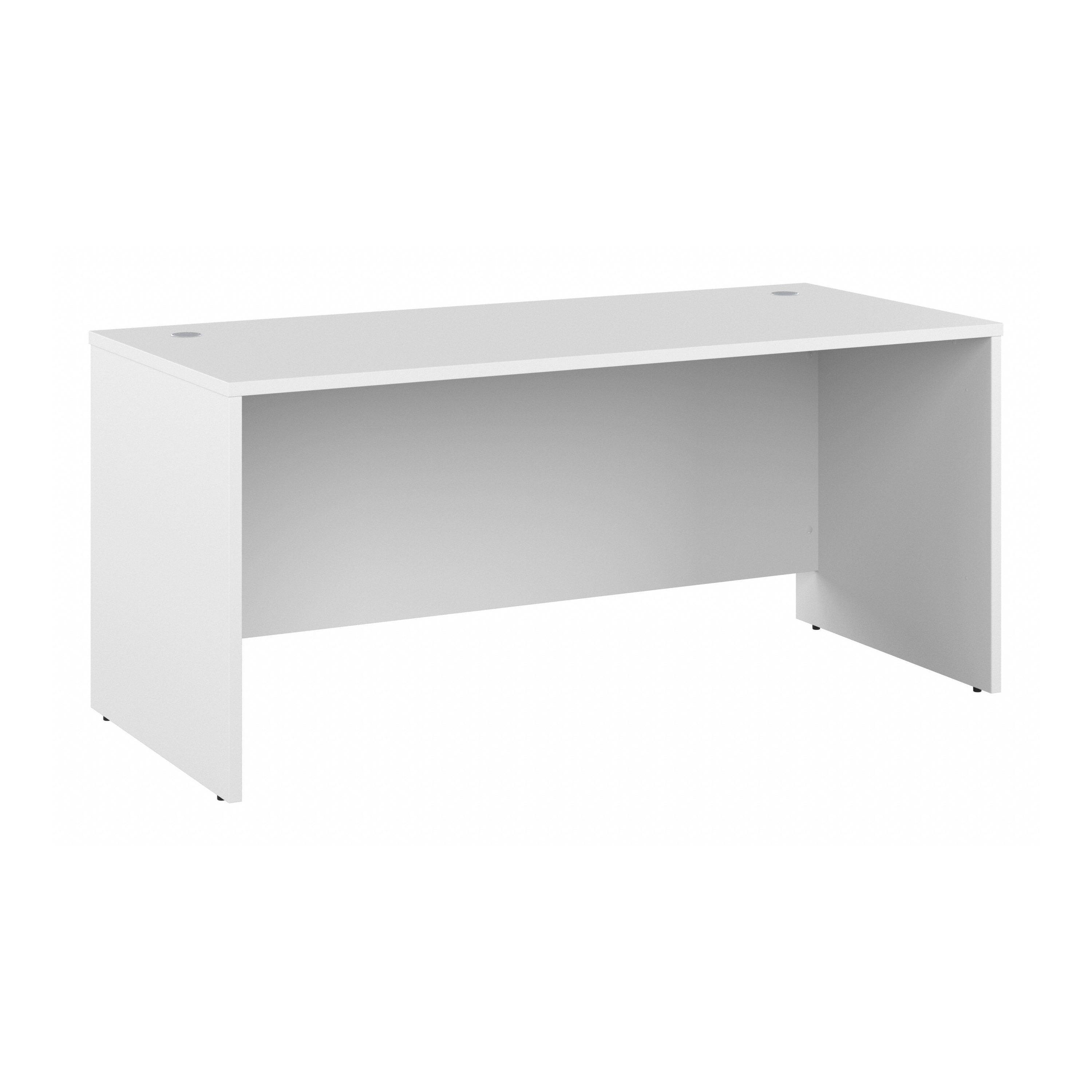 Shop Bush Business Furniture Studio C 66W x 30D Office Desk 02 SCD166WH #color_white