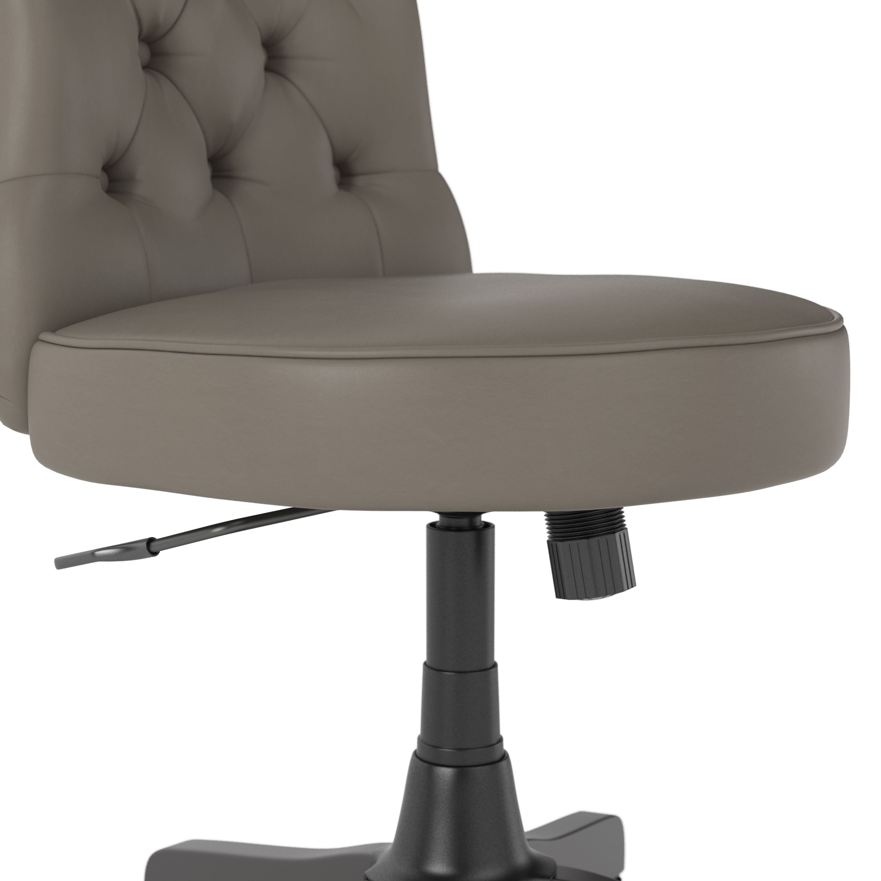 Shop Bush Business Furniture Arden Lane Mid Back Tufted Office Chair 08 CH2301WGL-03 #color_washed gray leather