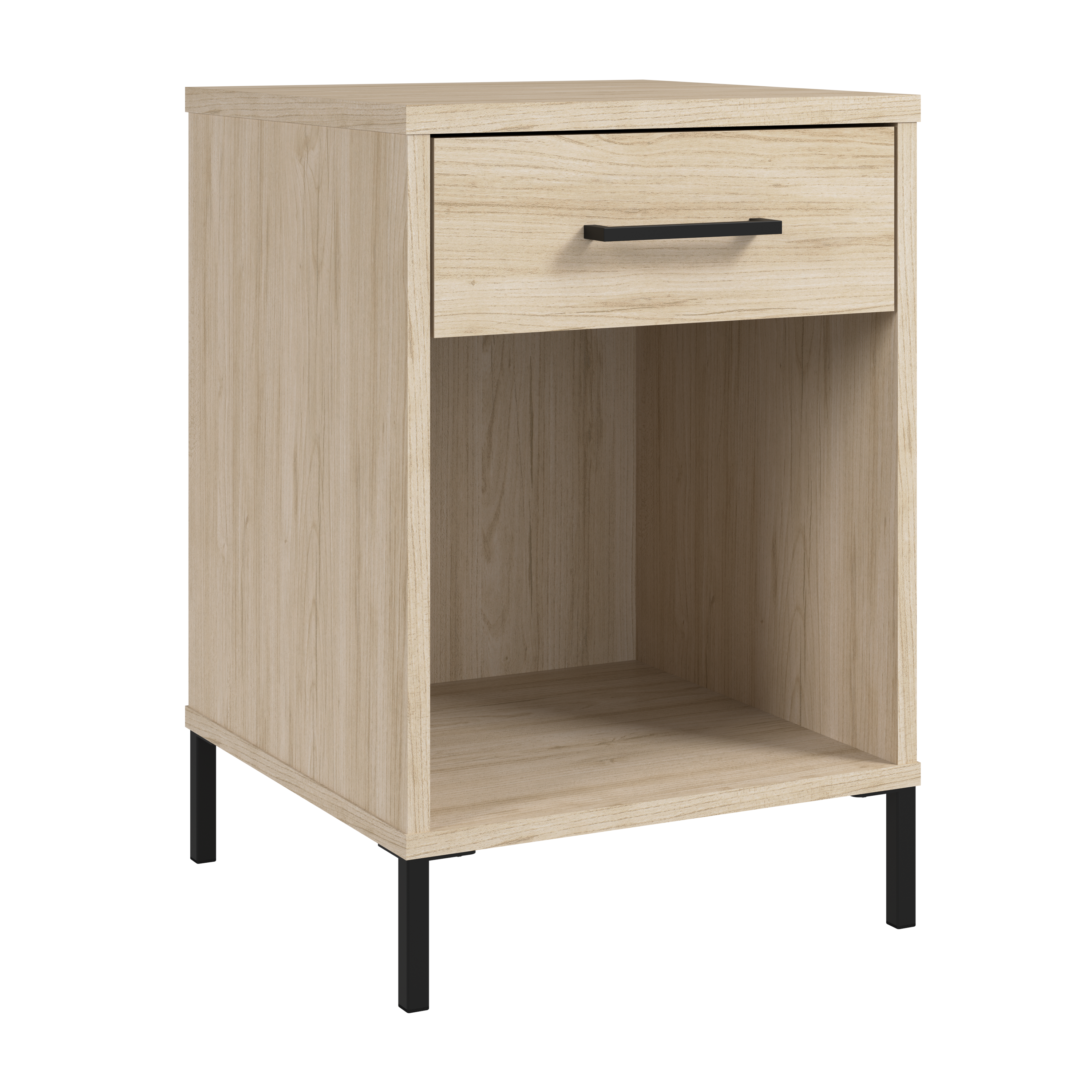 Shop Bush Furniture Essence Nightstand 02 EST116NE-Z #color_natural elm