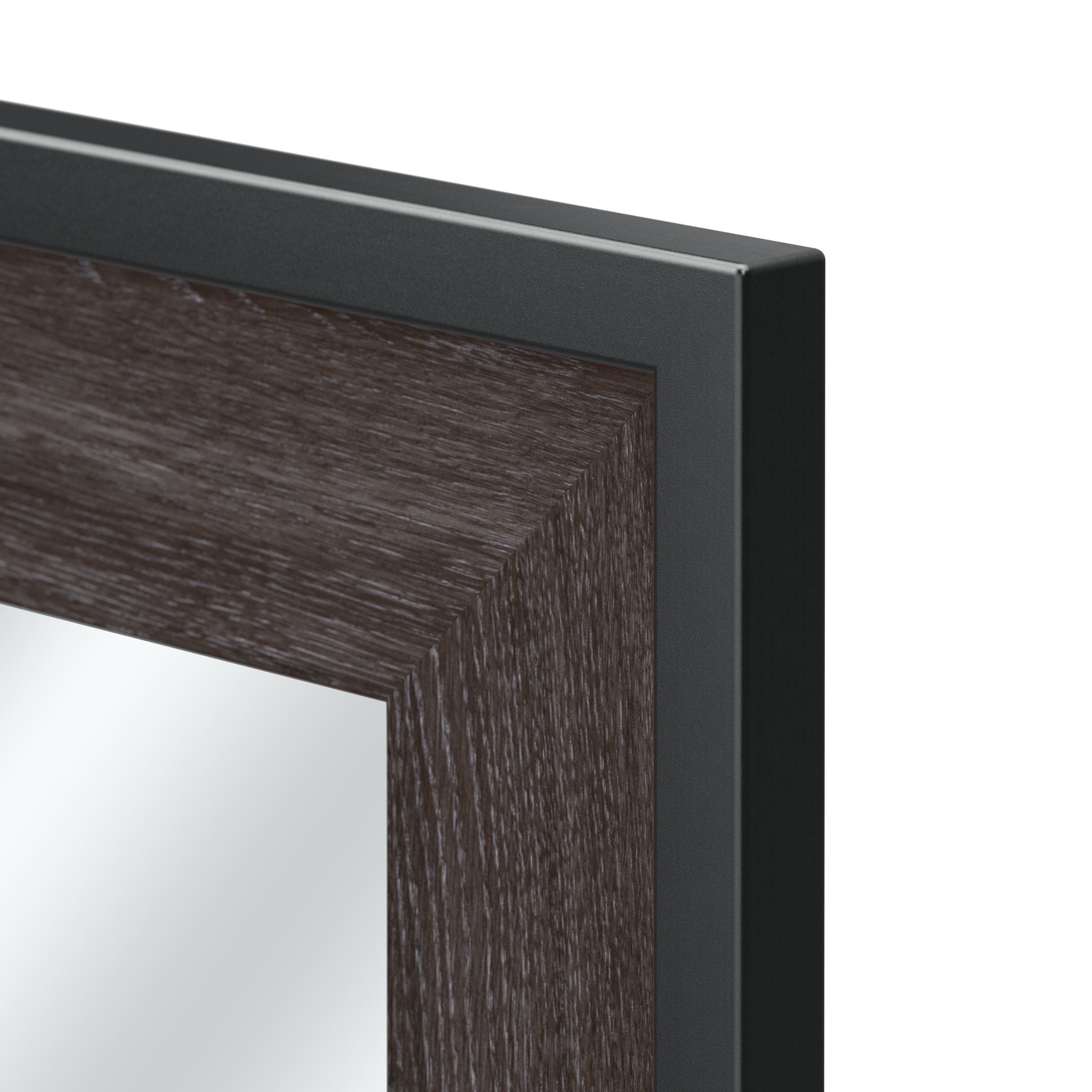 Shop Bush Furniture Atria Bedroom Mirror 03 ARA130CR #color_charcoal gray