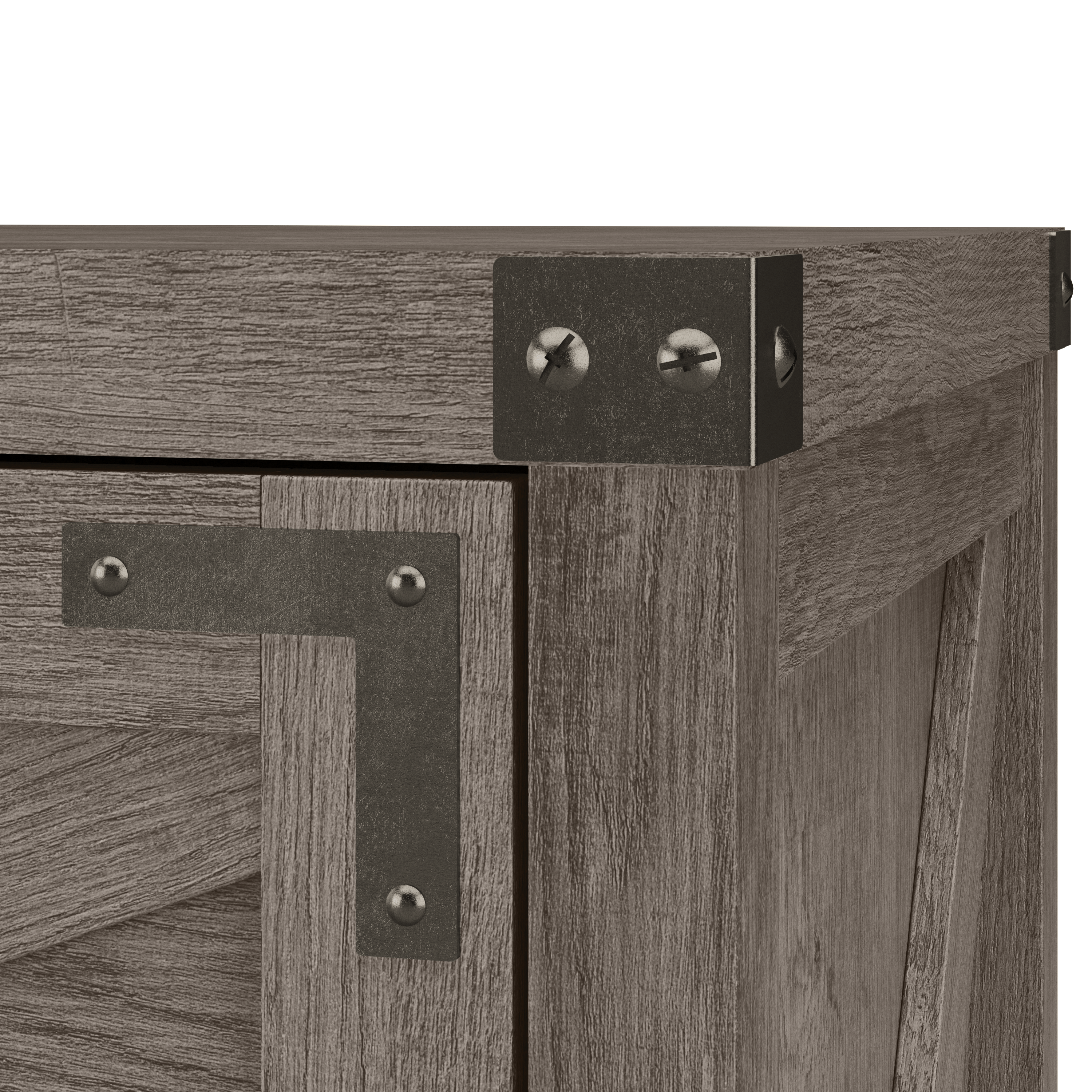 Shop Bush Furniture Knoxville 2 Drawer Lateral File Cabinet 09 CGF129RTG-03 #color_restored gray